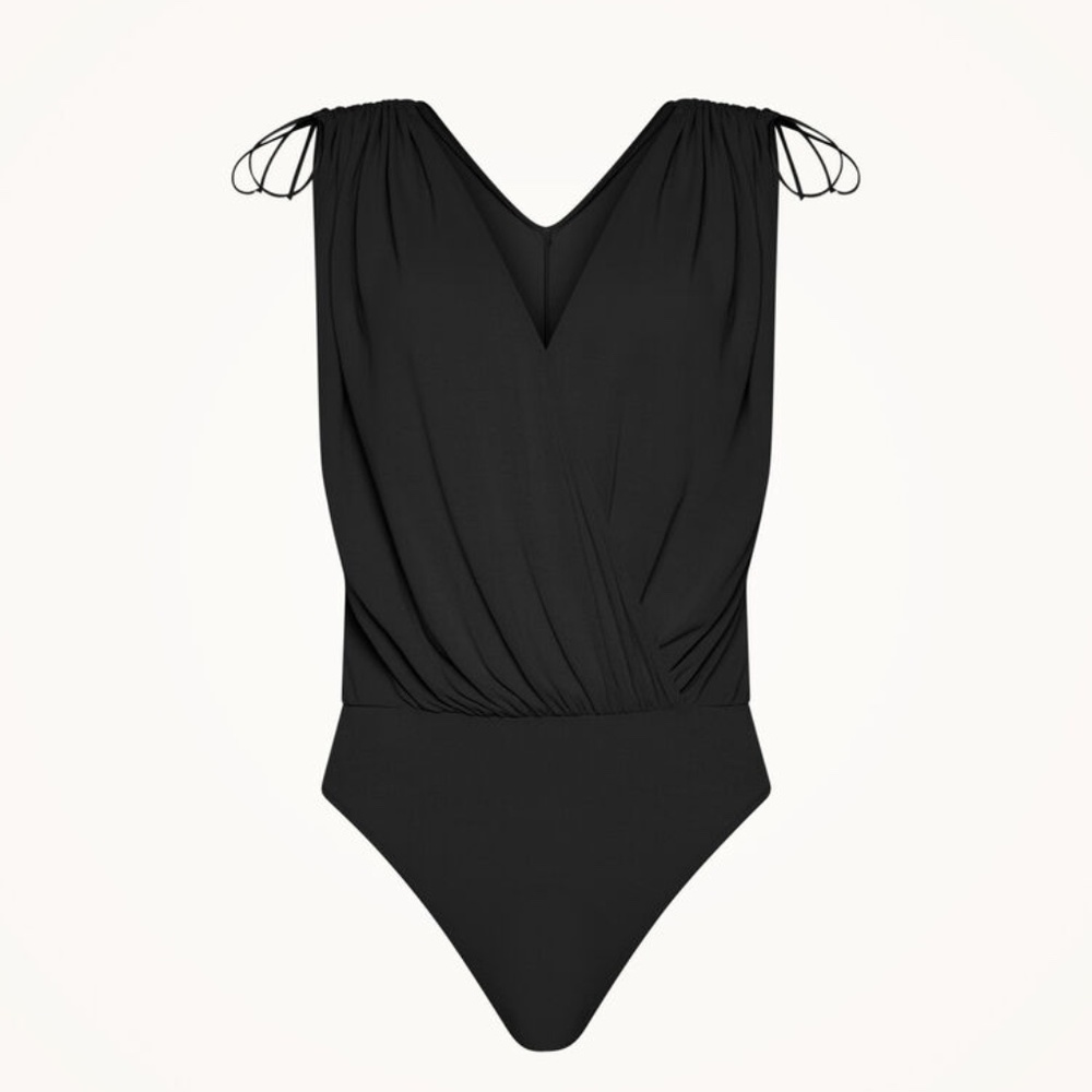 WOLFORD. Crepe Jersey Bodysuit